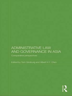 cover image of Administrative Law and Governance in Asia